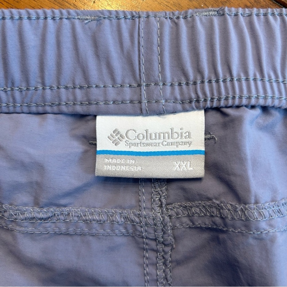 Columbia Women’s Walnut River Cargo Shorts in Periwinkle Blue, Size XXL - Picture 8 of 9
